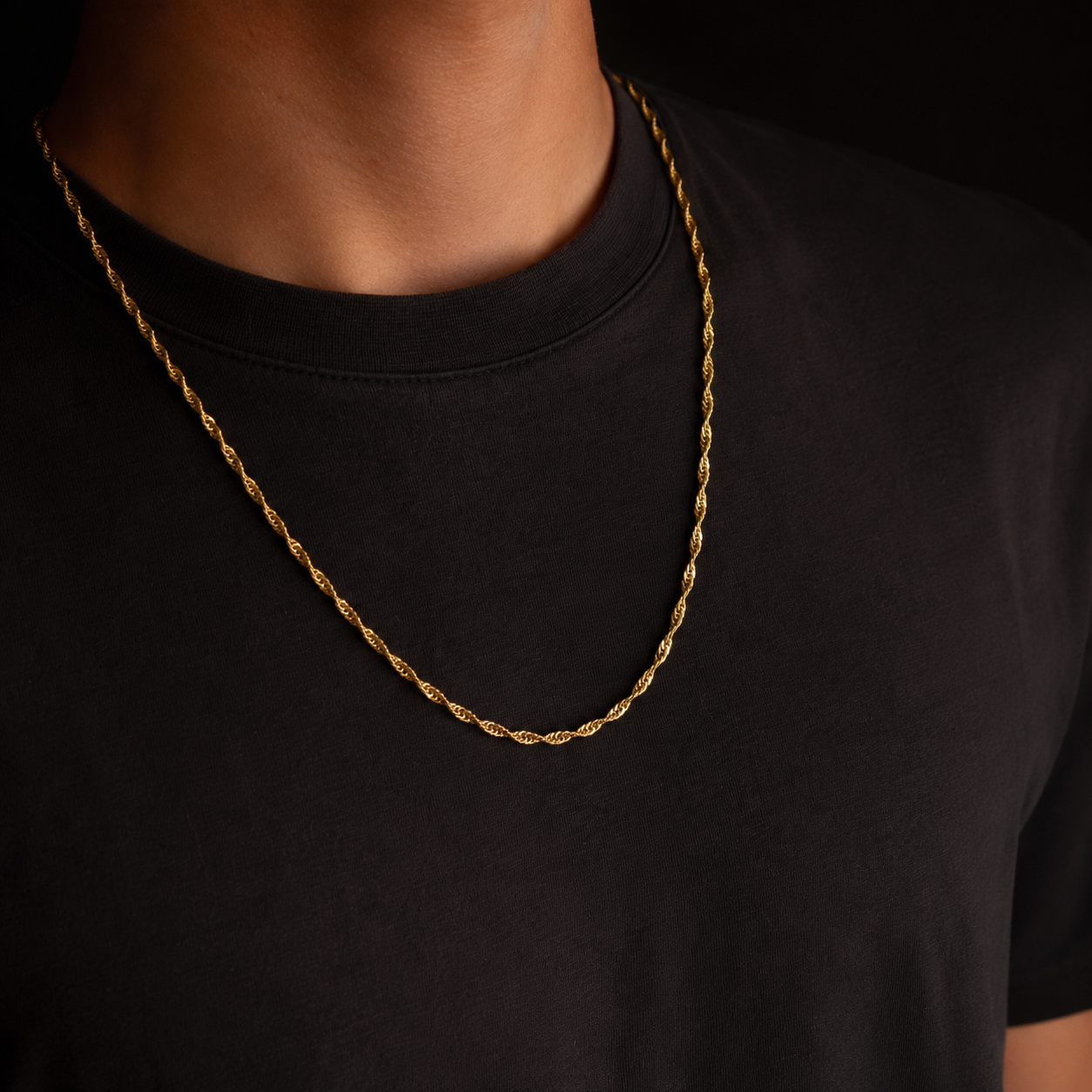 Cadena Singapur Hombre